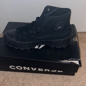 High top platform converse